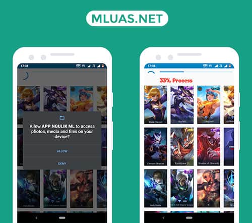 inject ngulik ml skins to mobile legends